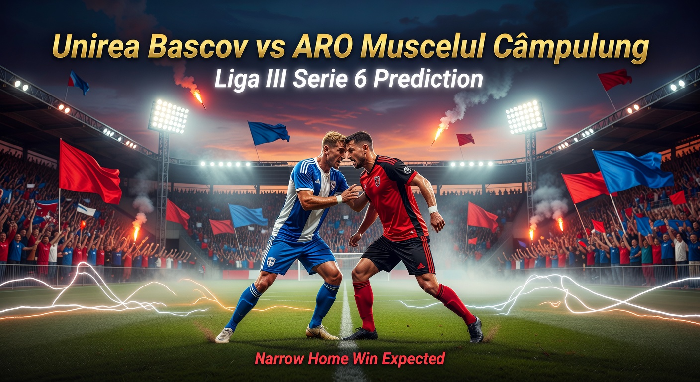 Unirea Bascov vs ARO Muscelul Câmpulung Pronóstico / Prediction