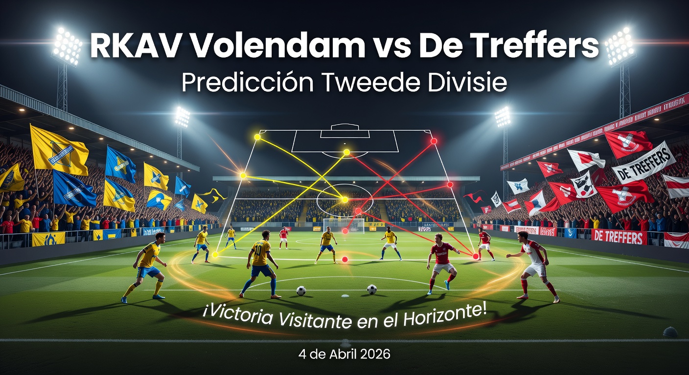 RKAV Volendam vs De Treffers Pronóstico / Prediction