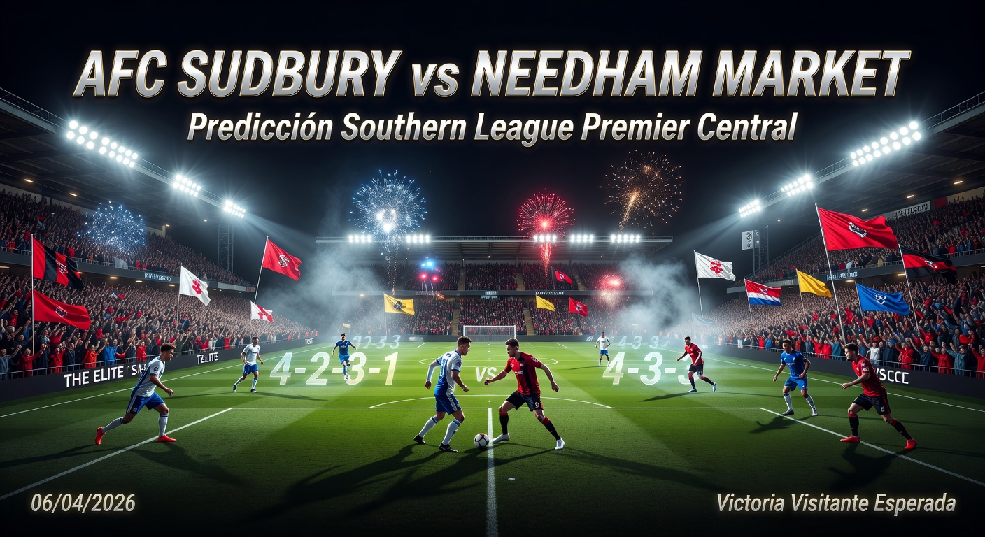 AFC Sudbury vs Needham Market Pronóstico / Prediction