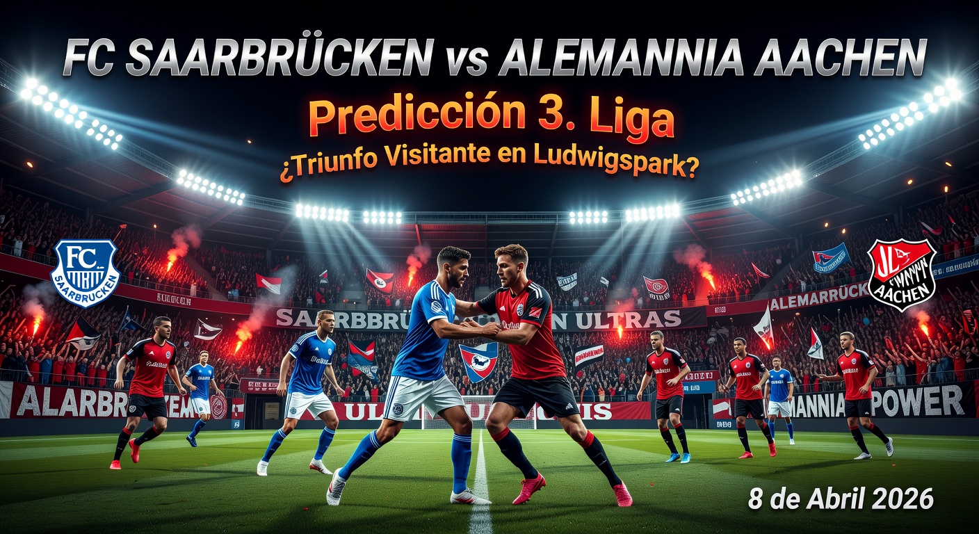 FC Saarbrücken vs Alemannia Aachen Pronóstico / Prediction