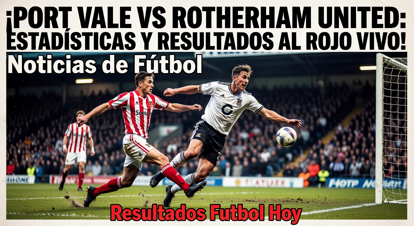 Port Vale vs Rotherham in League One (BBC Sport, 3 hours ago)