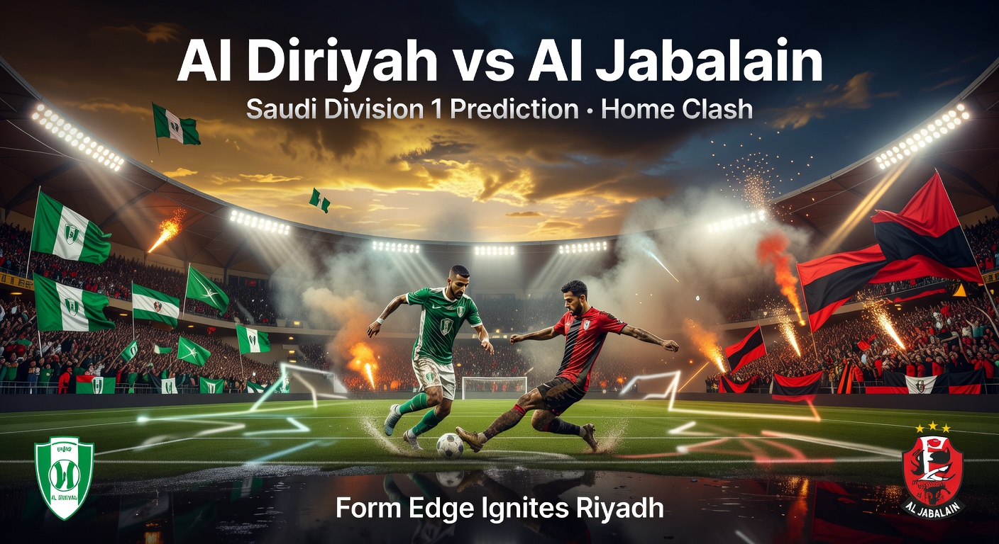 Al Diriyah vs Al Jabalain Pronóstico / Prediction