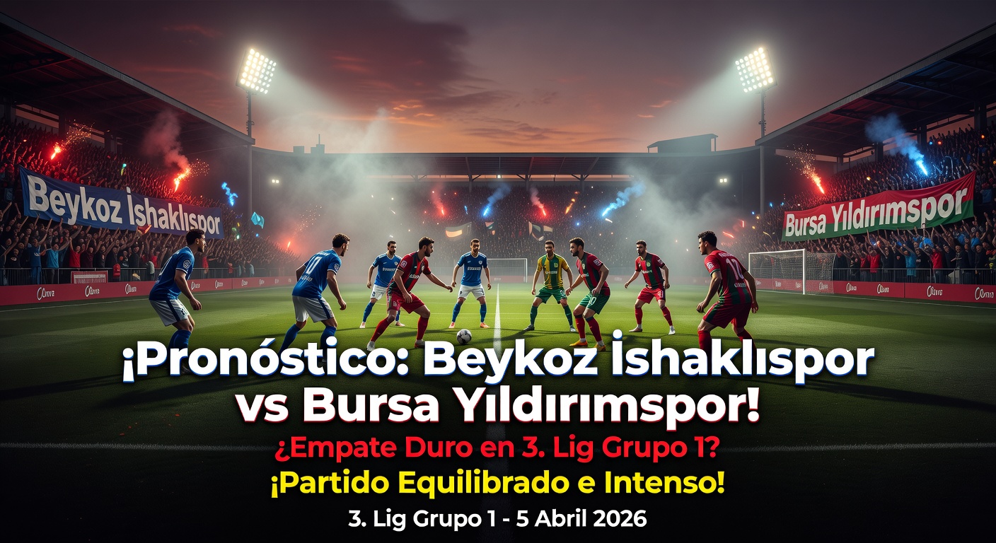 Beykoz İshaklıspor vs Bursa Yıldırımspor Pronóstico / Prediction