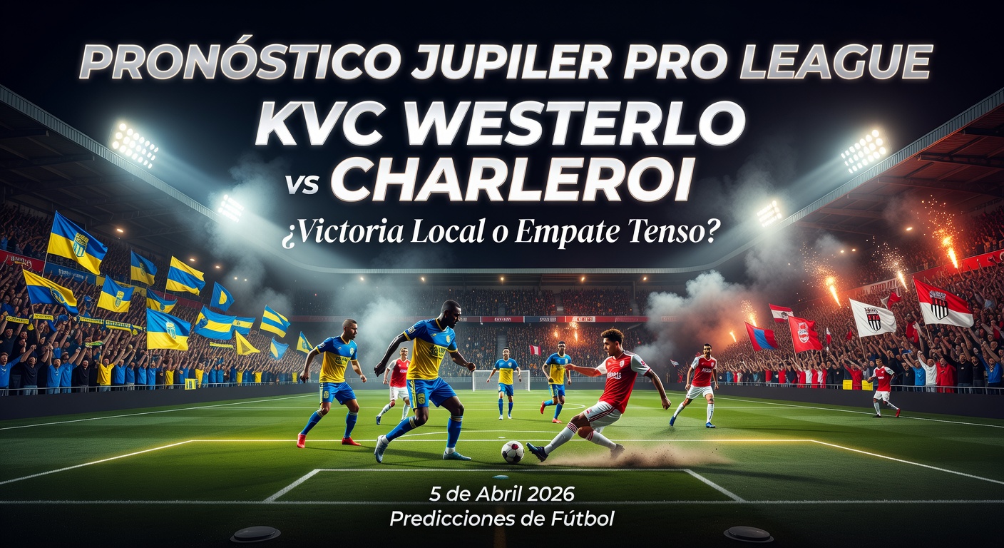 KVC Westerlo vs Charleroi Pronóstico / Prediction