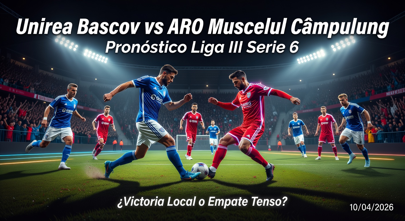 Unirea Bascov vs ARO Muscelul Câmpulung Pronóstico / Prediction