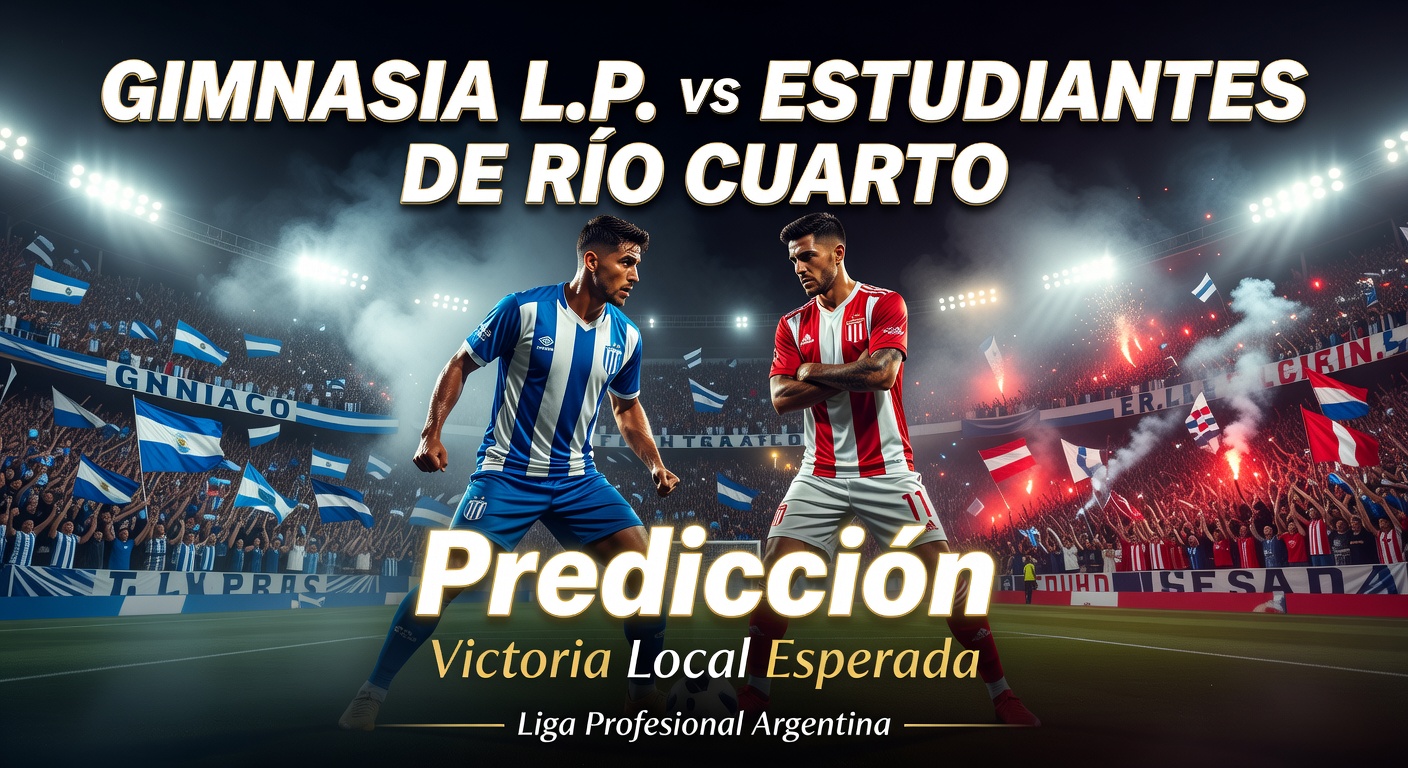 Gimnasia L.P. vs Estudiantes de Rio Cuarto Pronóstico / Prediction