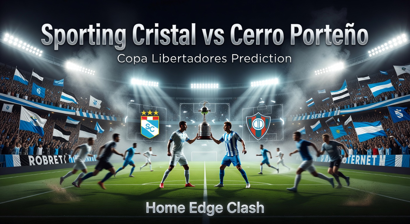 Sporting Cristal vs Cerro Porteno Pronóstico / Prediction