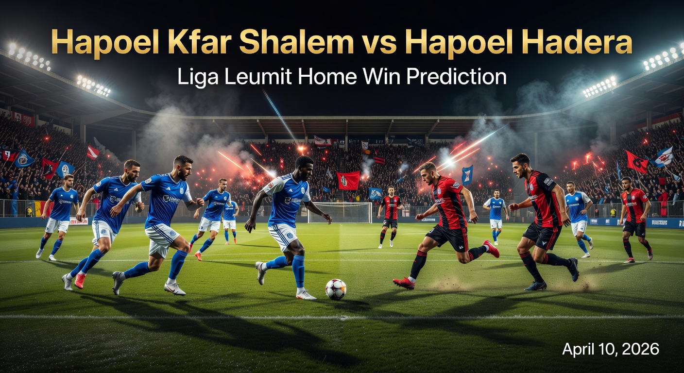 Hapoel Kfar Shalem vs Hapoel Hadera Pronóstico / Prediction