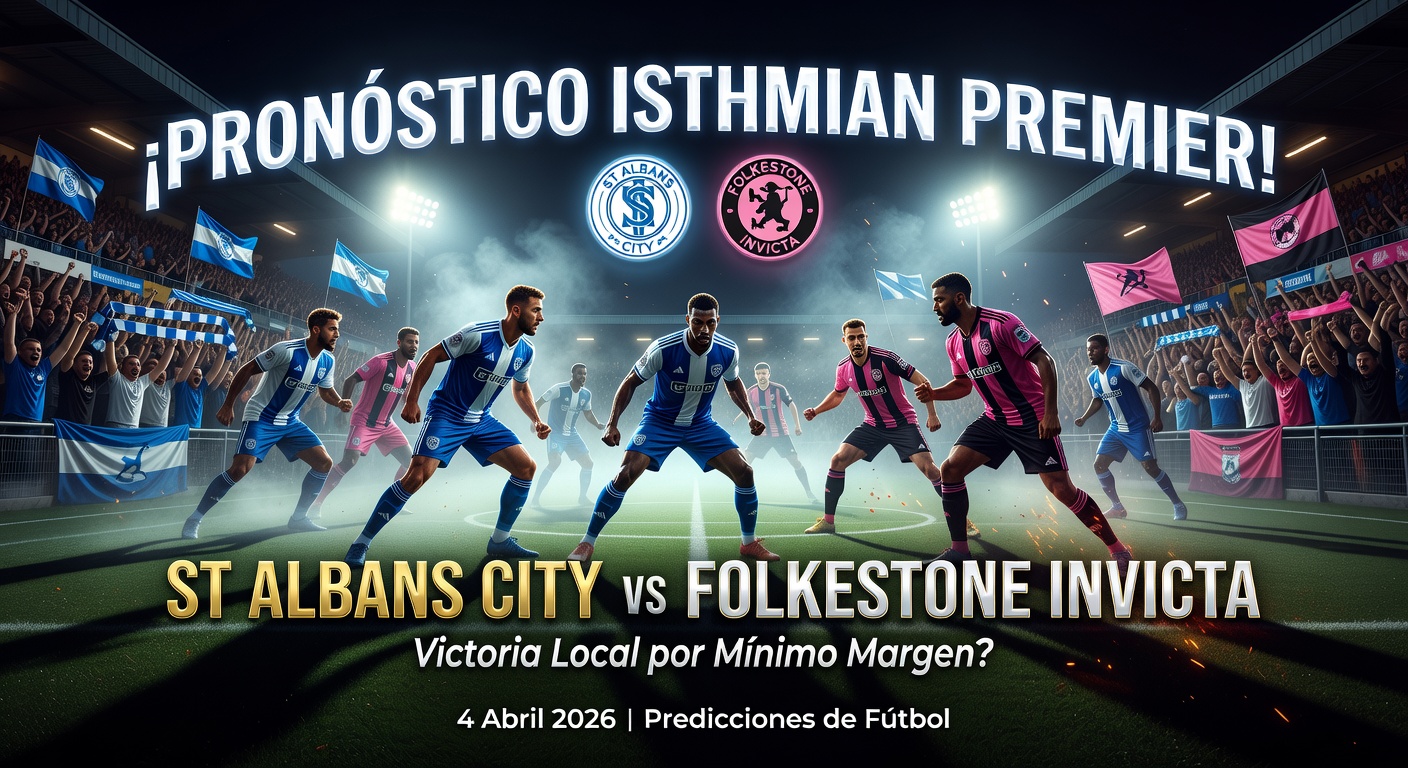 St Albans City vs Folkestone Invicta Pronóstico / Prediction