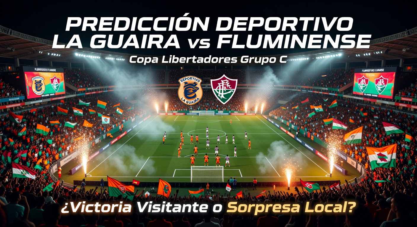 Deportivo La Guaira vs Fluminense Pronóstico / Prediction