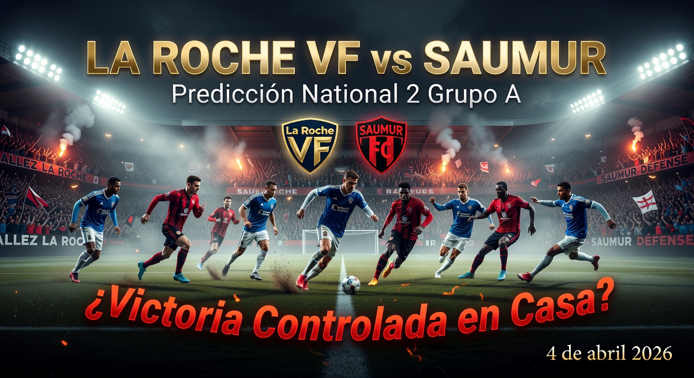 La Roche VF vs Saumur Pronóstico / Prediction