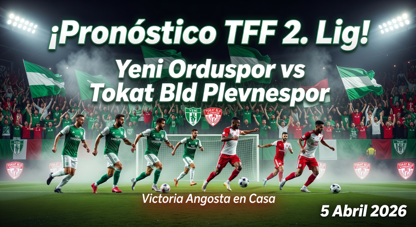 Yeni Orduspor vs Tokat Bld Plevnespor Pronóstico / Prediction