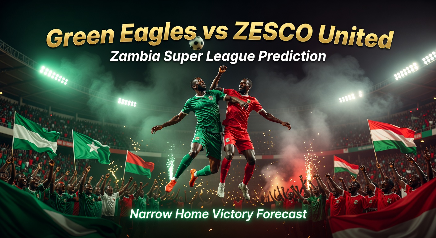 Green Eagles vs ZESCO United Pronóstico / Prediction