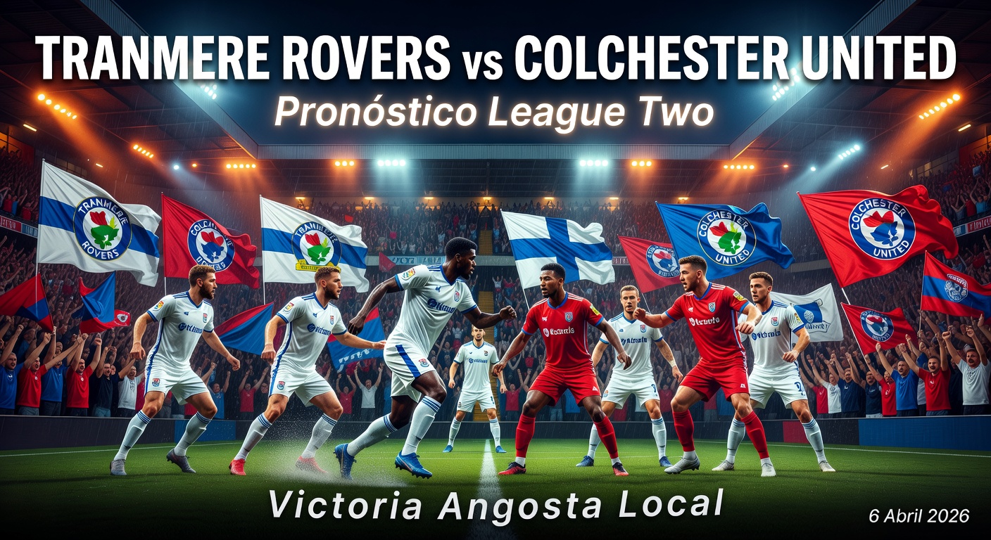 Tranmere vs Colchester Pronóstico / Prediction