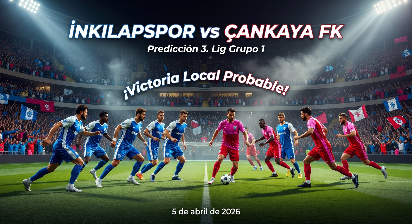 İnkılapspor vs Çankaya FK Pronóstico / Prediction