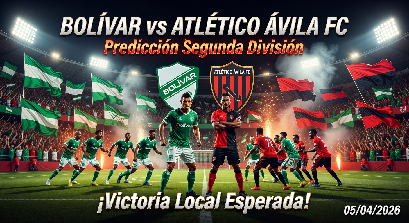 Bolívar vs Atletico Avila FC Pronóstico / Prediction