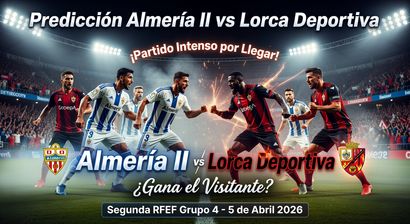 Almería II vs Lorca Deportiva Pronóstico / Prediction