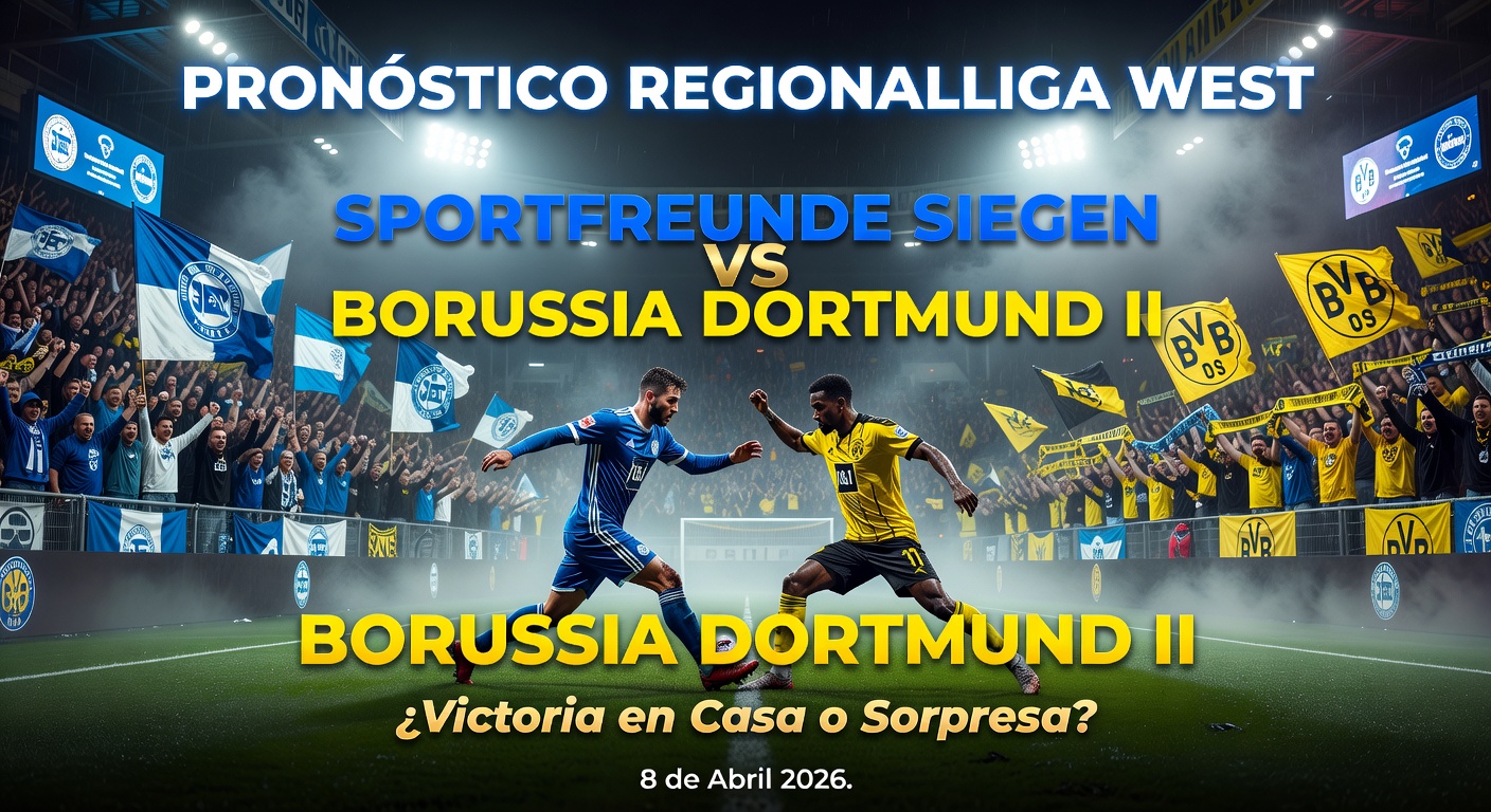 Sportfreunde Siegen vs Borussia Dortmund II Pronóstico / Prediction