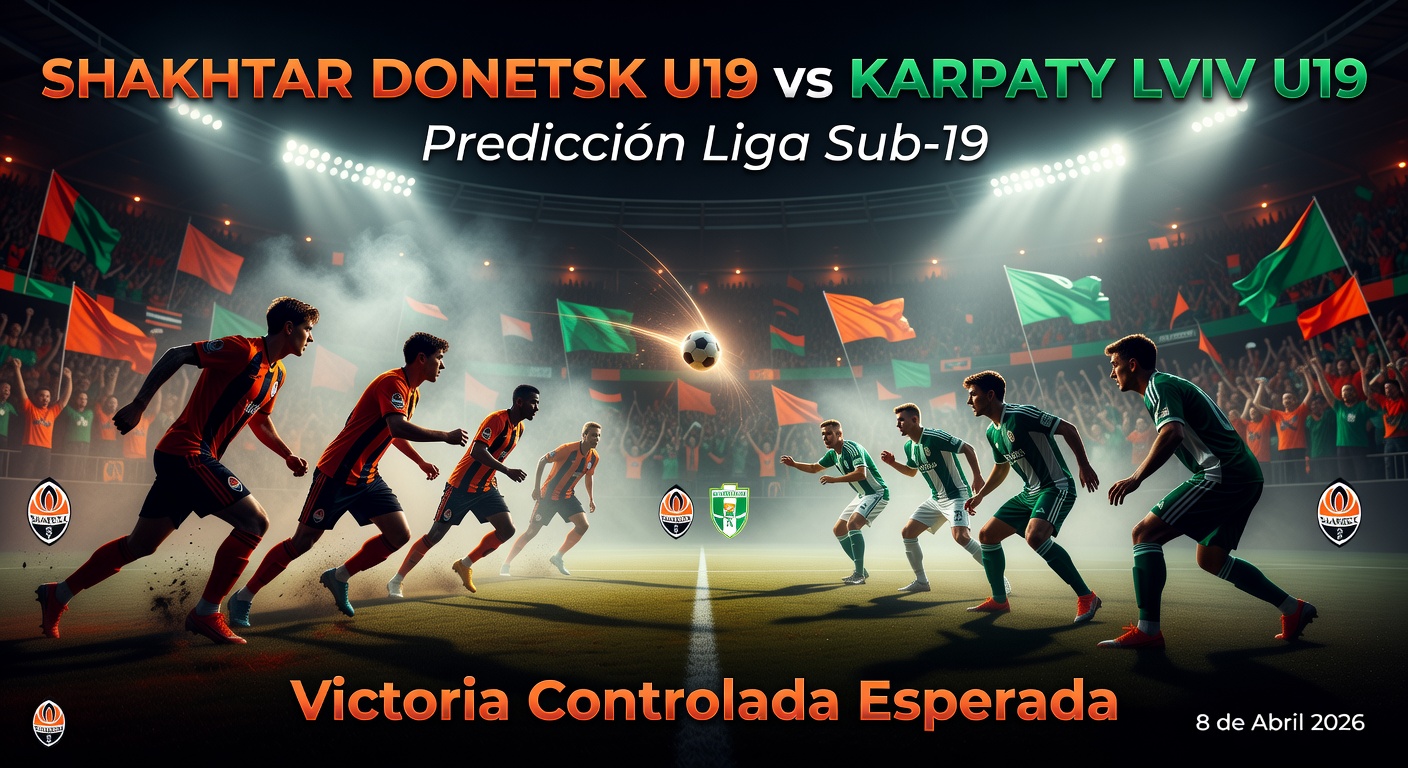 Shakhtar Donetsk U19 vs Karpaty Lviv U19 Pronóstico / Prediction