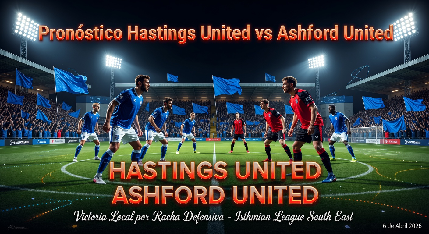 Hastings United vs Ashford United Pronóstico / Prediction
