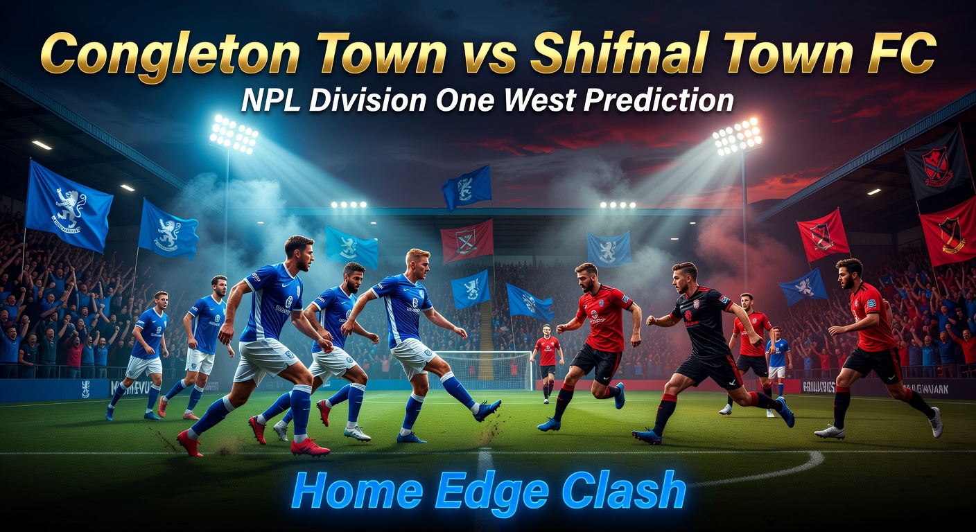 Congleton Town vs Shifnal Town FC Pronóstico / Prediction