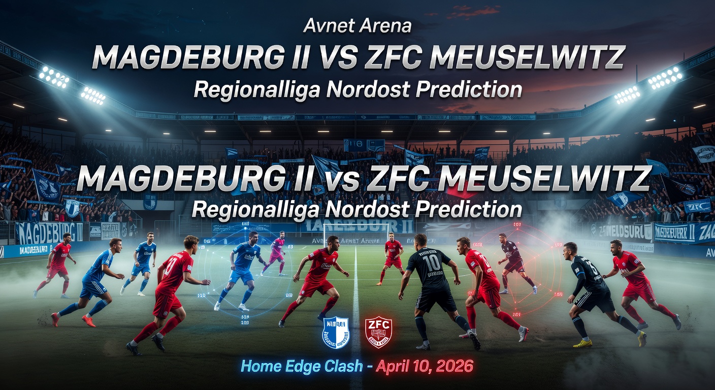 Magdeburg II vs ZFC Meuselwitz Pronóstico / Prediction