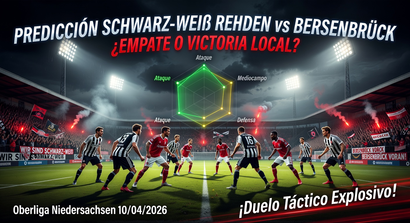 Schwarz-Weiß Rehden vs Bersenbrück Pronóstico / Prediction
