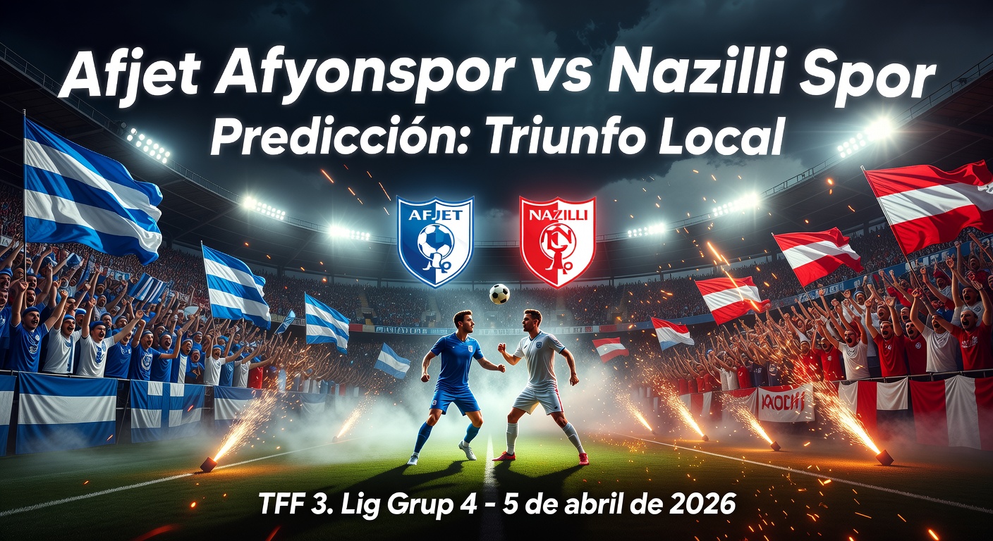 Afjet Afyonspor vs Nazilli Spor Pronóstico / Prediction