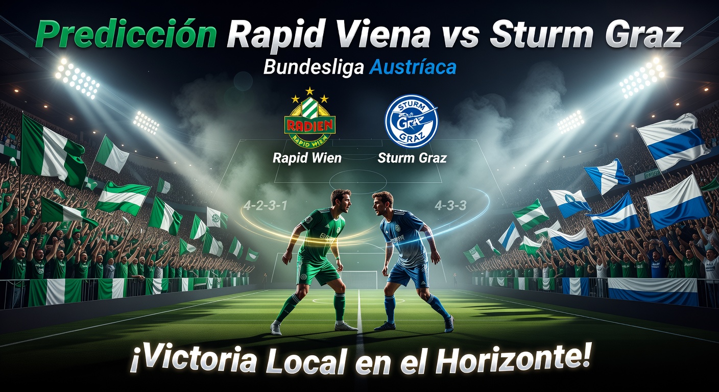 Rapid Vienna vs Sturm Graz Pronóstico / Prediction