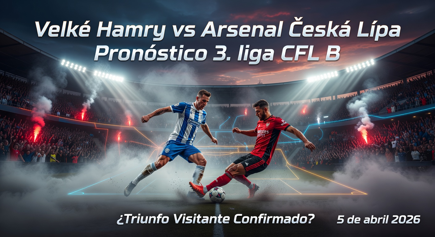 Velké Hamry vs Arsenal Česká Lípa Pronóstico / Prediction