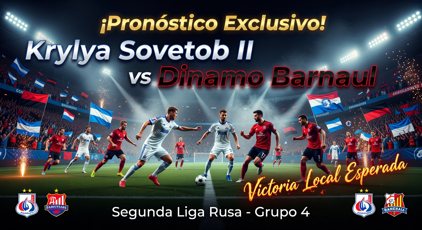 Krylya Sovetov II vs Dinamo Barnaul Pronóstico / Prediction