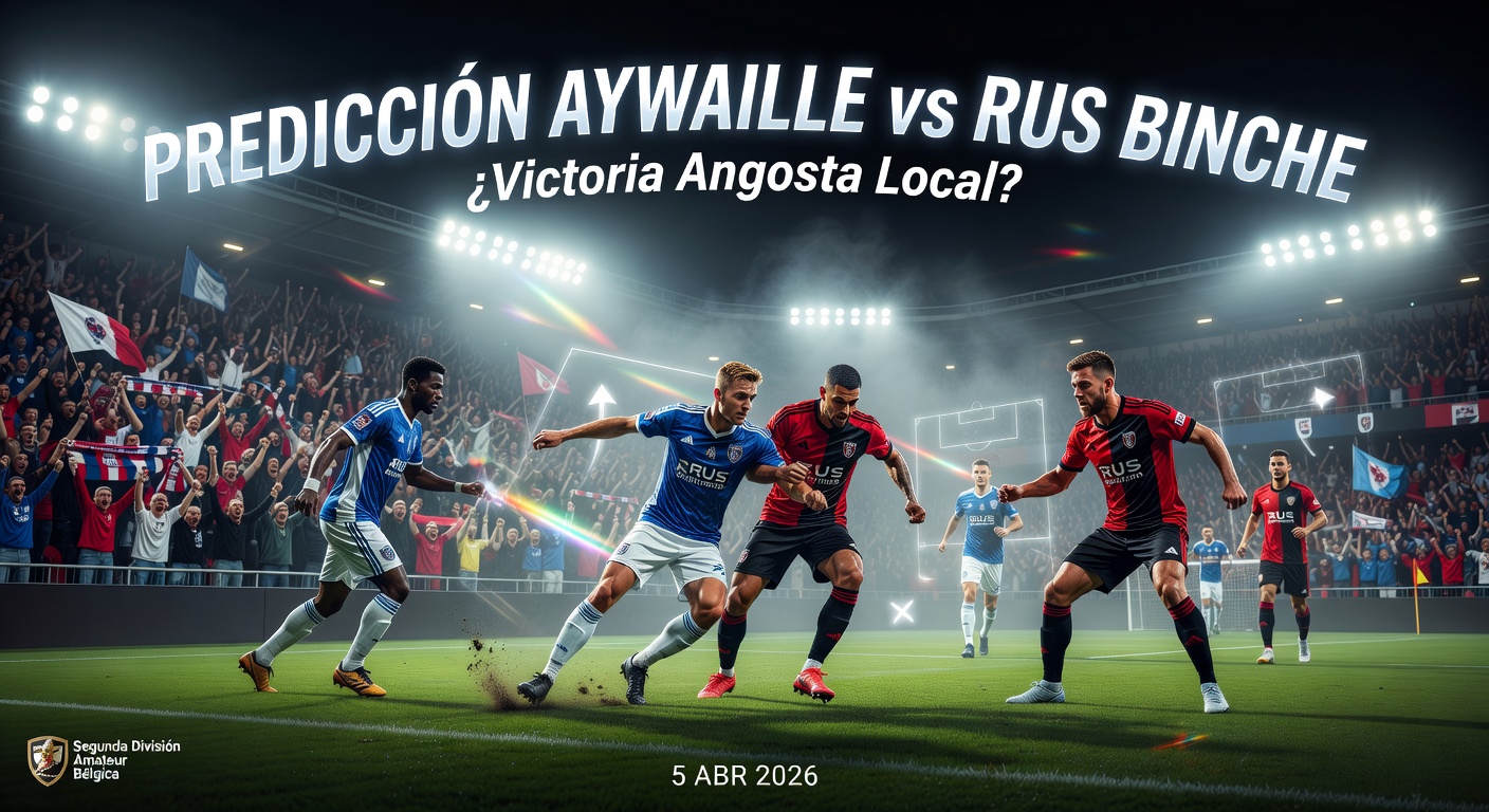 Aywaille vs RUS Binche Pronóstico / Prediction