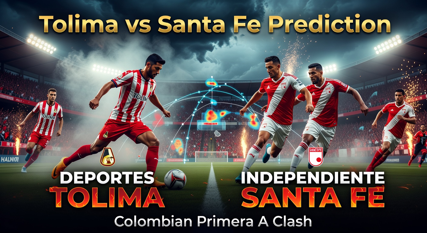 Deportes Tolima vs Santa Fe Pronóstico / Prediction