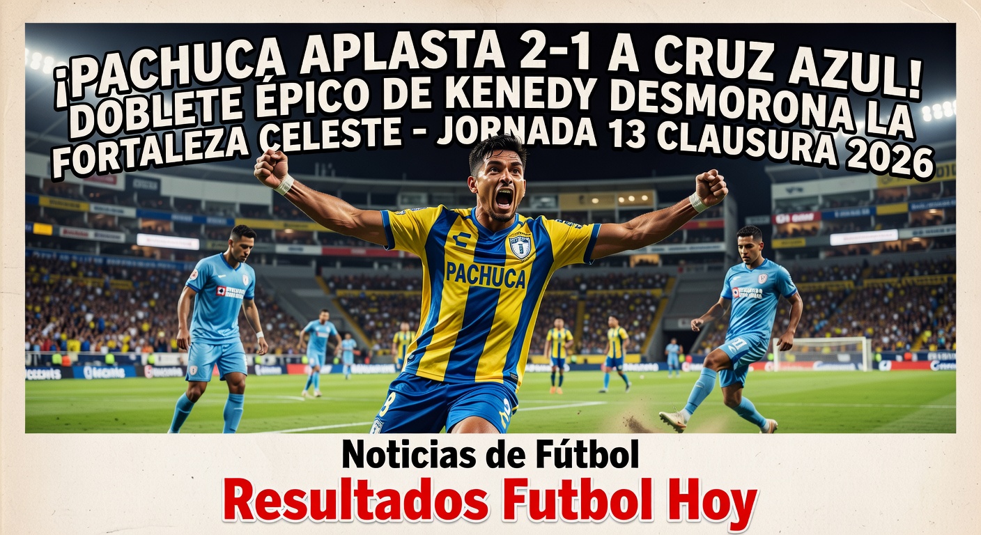 Cruz Azul Stunned 1-2 by Pachuca in Liga MX (BBC Sport)