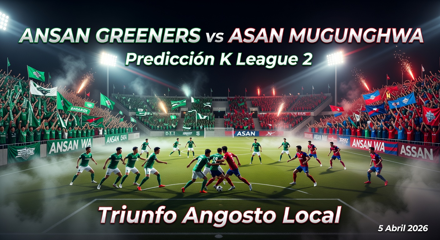 Ansan Greeners vs Asan Mugunghwa Pronóstico / Prediction