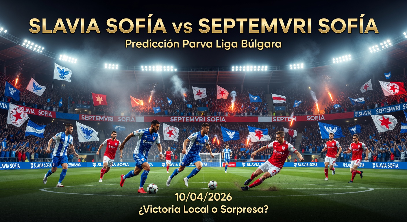 Slavia Sofia vs Septemvri Sofia Pronóstico / Prediction