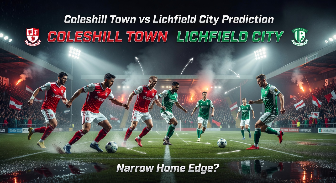 Coleshill Town vs Lichfield City Pronóstico / Prediction