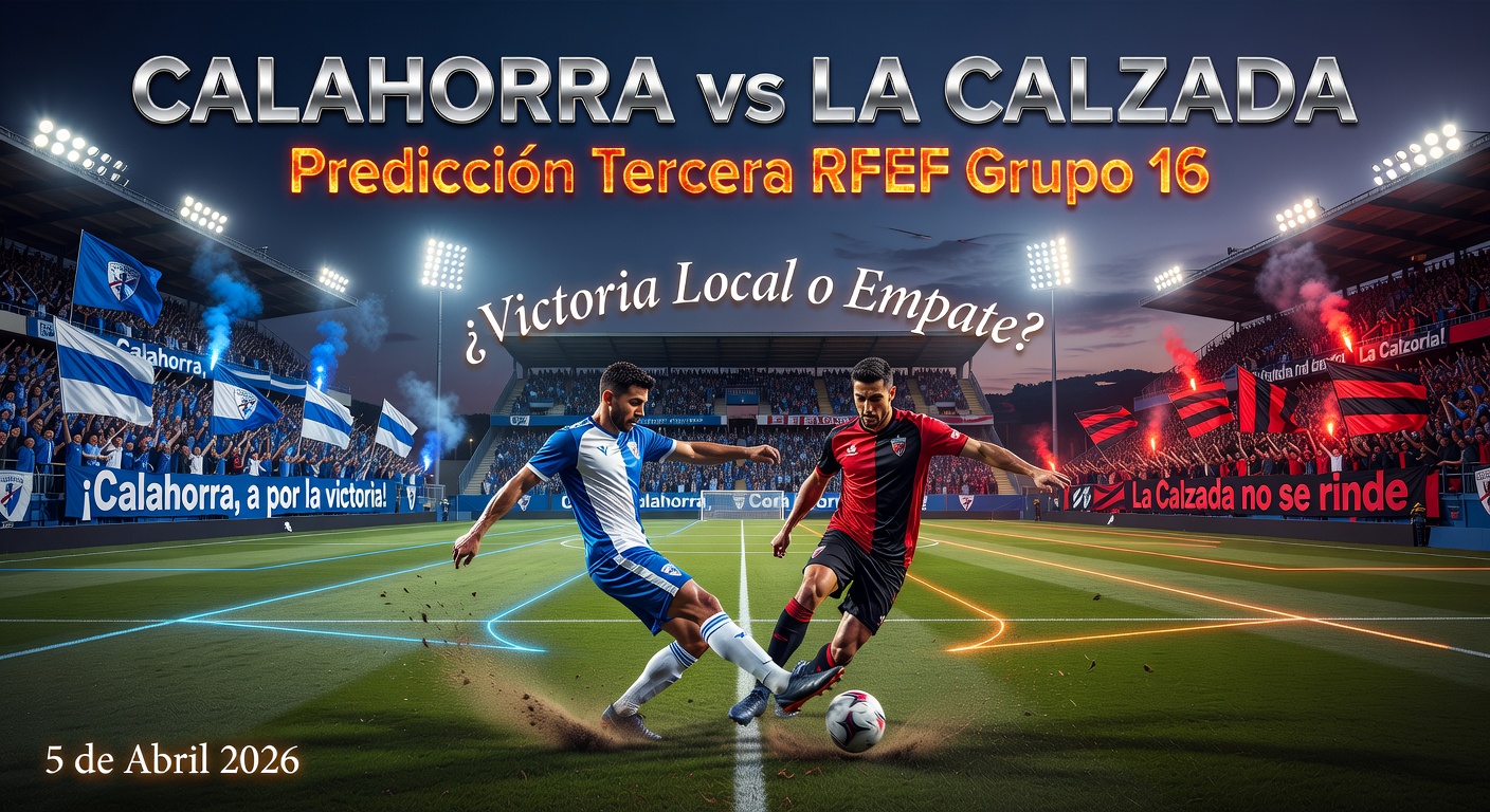 Calahorra vs La Calzada Pronóstico / Prediction