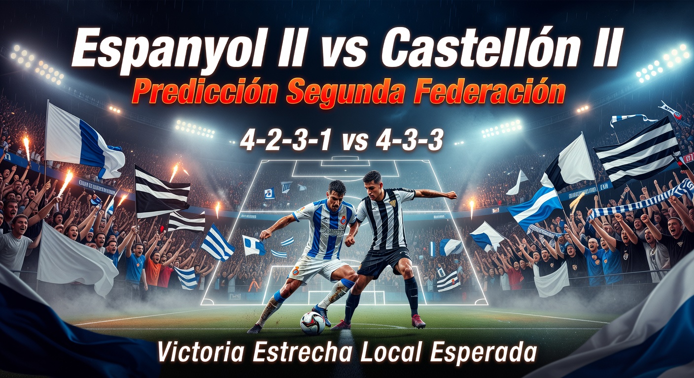 Espanyol II vs Castellón II Pronóstico / Prediction