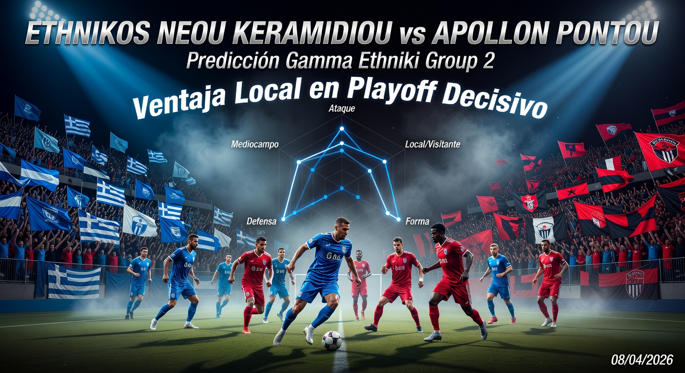 Ethnikos Neou Keramidiou vs Apollon Pontou Pronóstico / Prediction