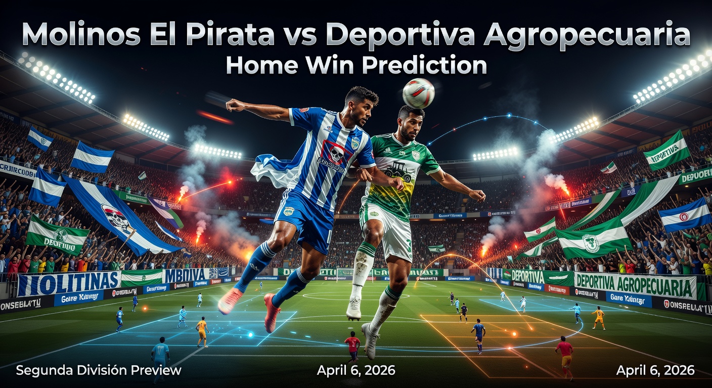 Molinos El Pirata vs Deportiva Agropecuaria Pronóstico / Prediction