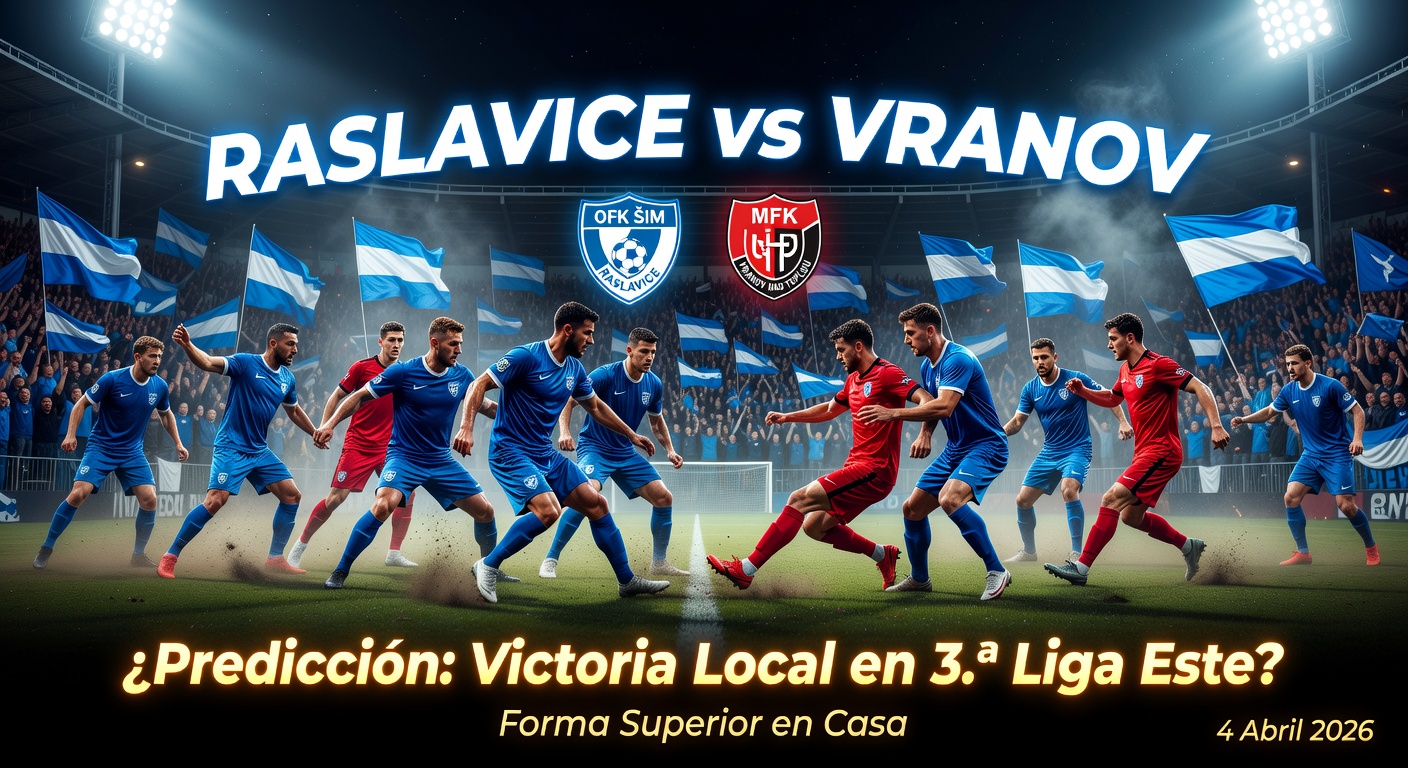 Raslavice vs Vranov nad Topľou Pronóstico / Prediction