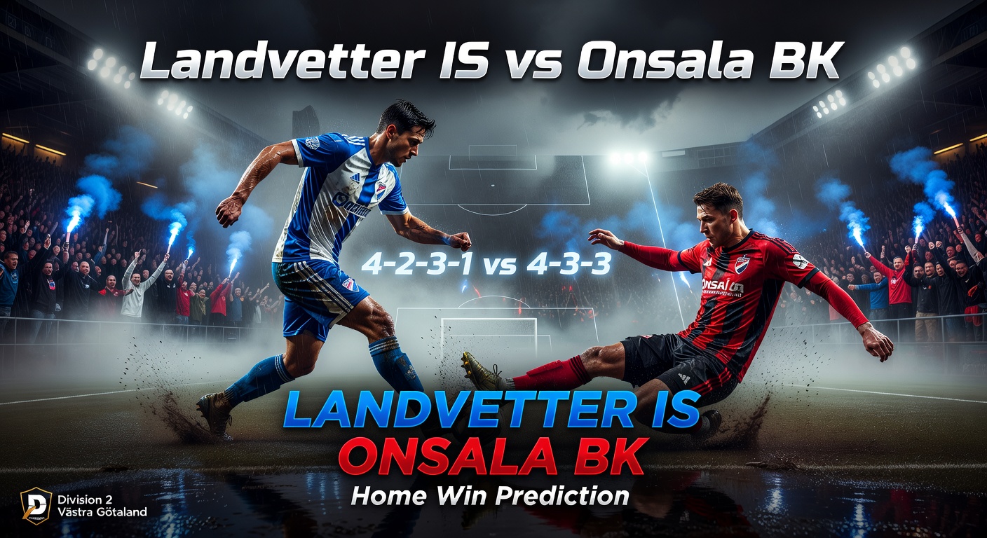 Landvetter IS vs Onsala Pronóstico / Prediction