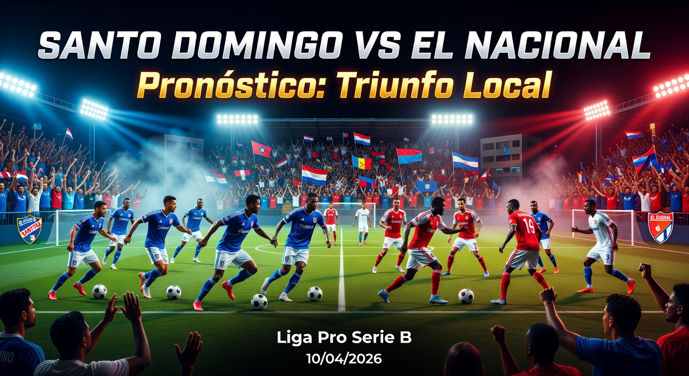 Santo Domingo vs El Nacional Pronóstico / Prediction