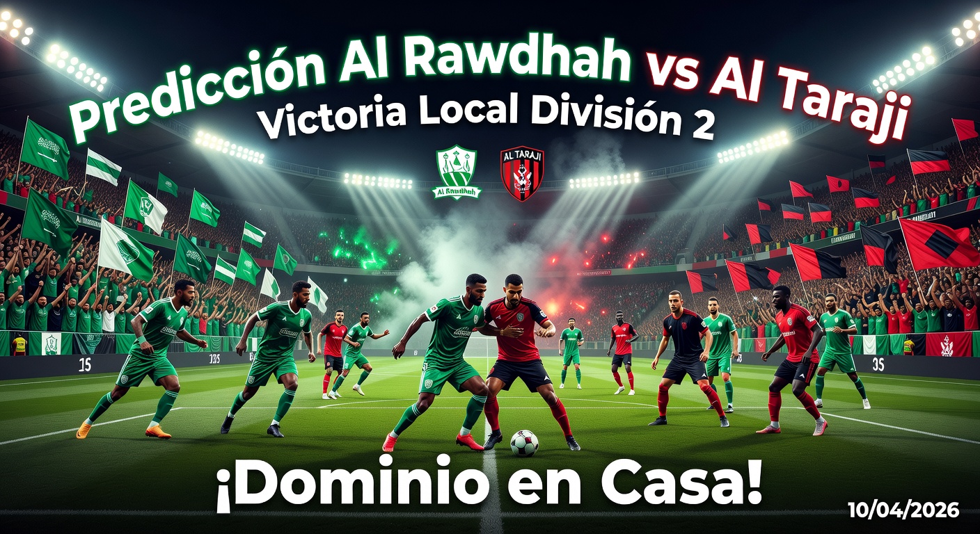 Al Rawdhah vs Al Taraji Pronóstico / Prediction