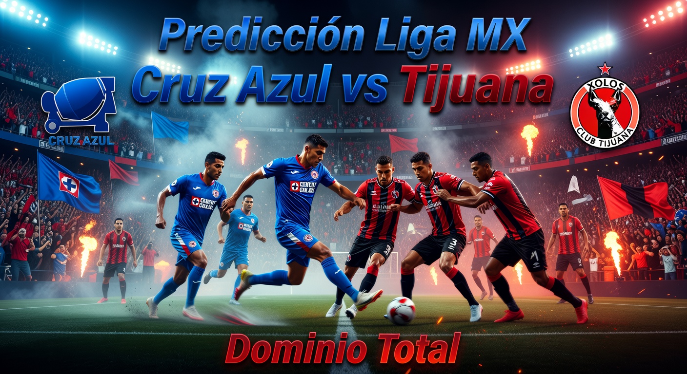 Cruz Azul vs Club Tijuana Pronóstico / Prediction