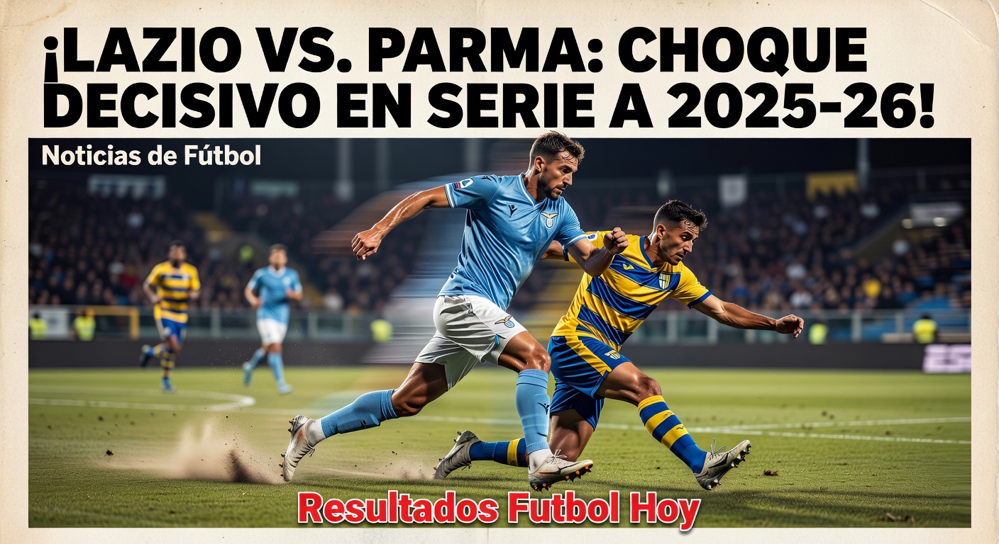 Lazio vs Parma in Serie A action