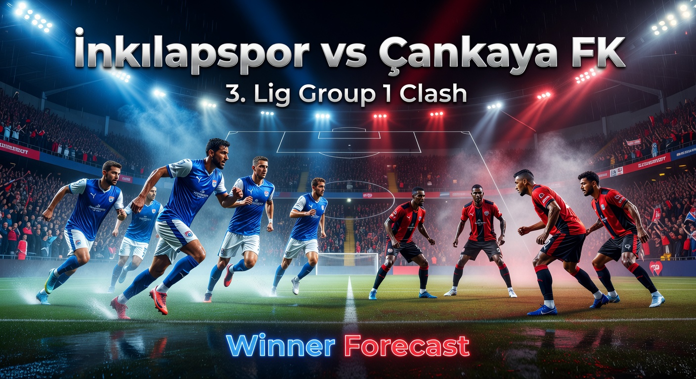İnkılapspor vs Çankaya FK Pronóstico / Prediction