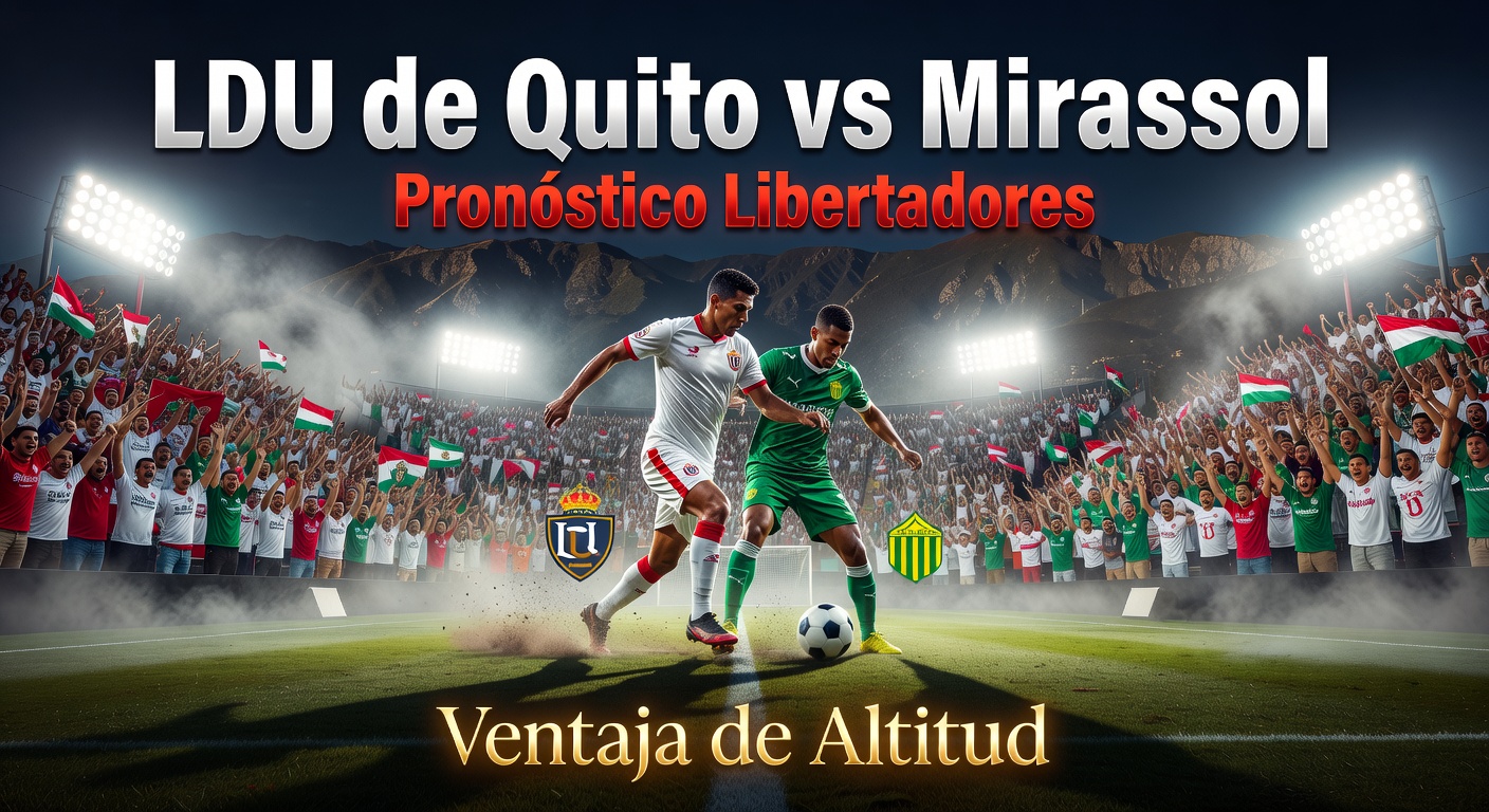 LDU de Quito vs Mirassol Pronóstico / Prediction