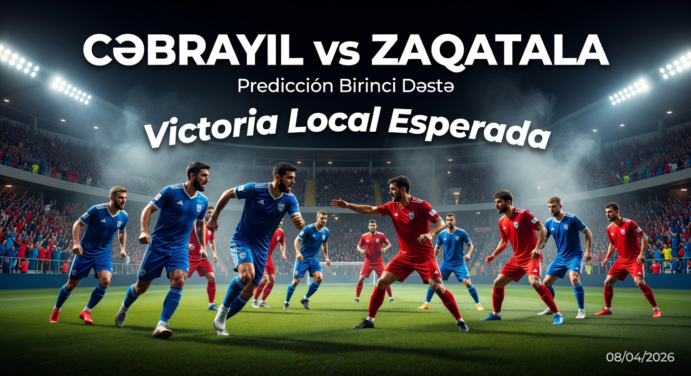 Cəbrayıl vs Zaqatala Pronóstico / Prediction